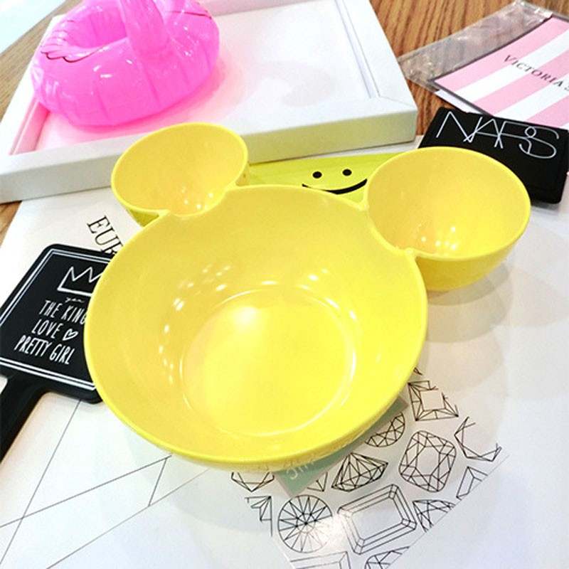 Kids Plates Mickey Mouse Dinnerware Set